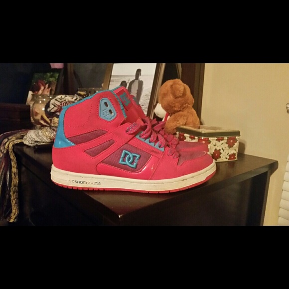 blue dc high tops