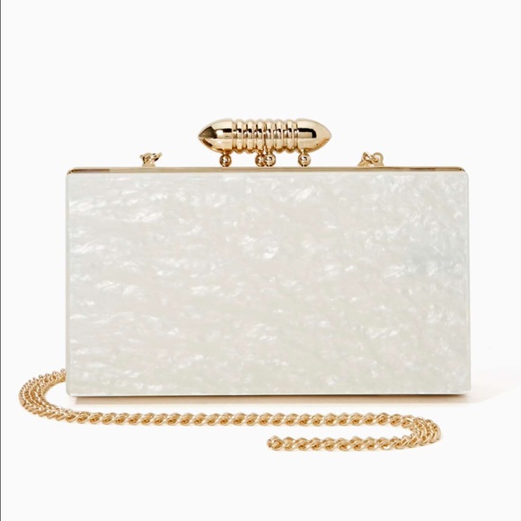 Nasty Gal Handbags - NASTY GAL Ivory Coast clutch!