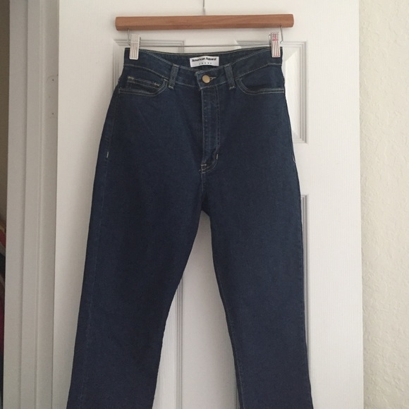 American Apparel Pants - Dark Wash Pencil Pant
