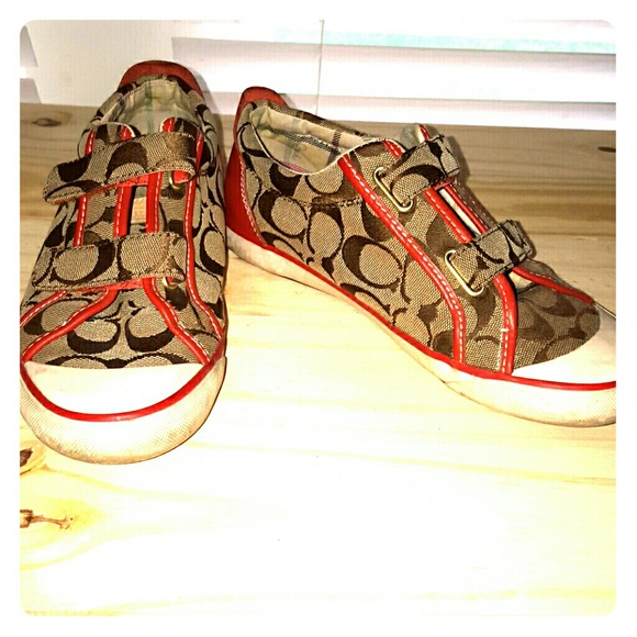 Coach Britt Velcro sneakers