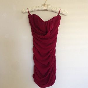 ♻️TRADED: Sexy Strapless Bodyhugging Dress✨