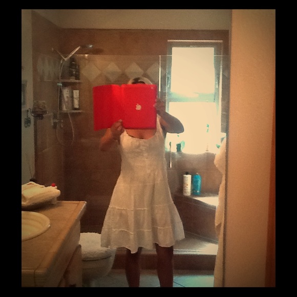 White summer dress