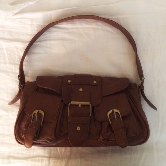 👑SOLD👑 Anthropologie 70's Vintage StyleBuckleBag