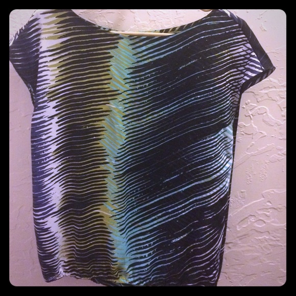 Loft Blouse with elastic waist