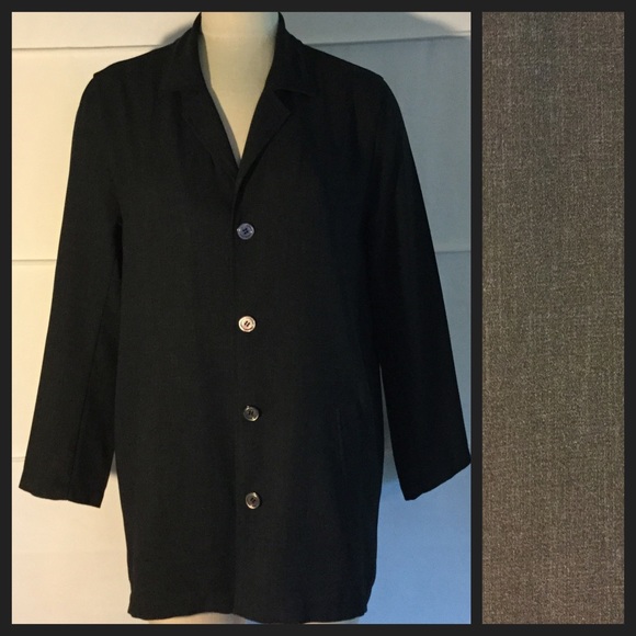 ✅ Chico’s Charcoal Jacket