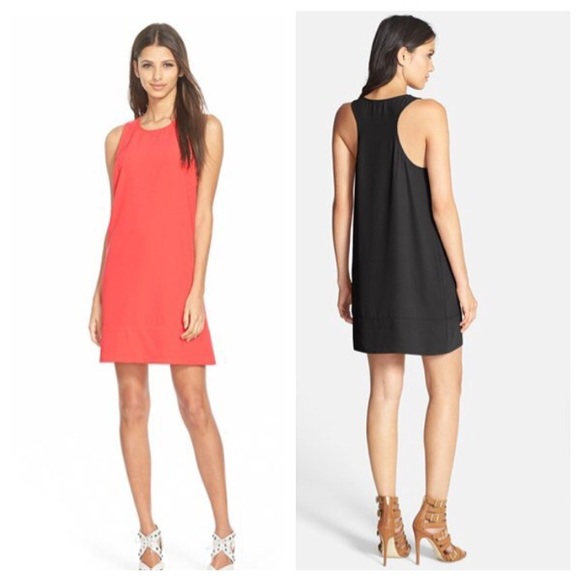 Razorback shift dress