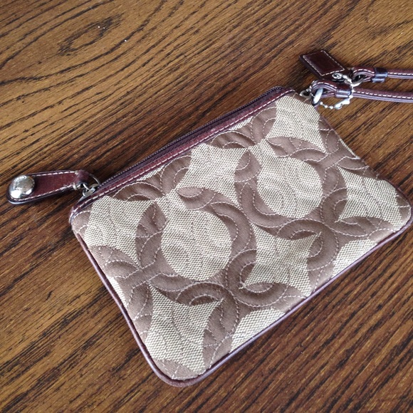 Coach wristlet