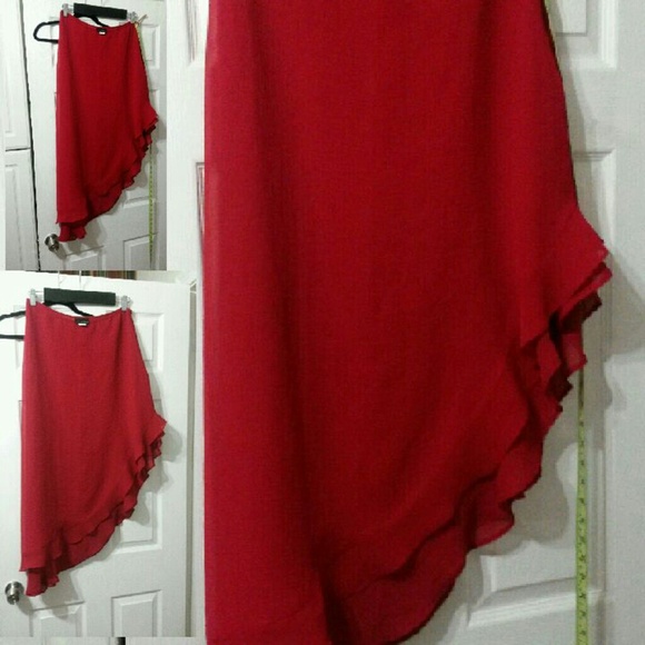 Beautiful Red Skirt