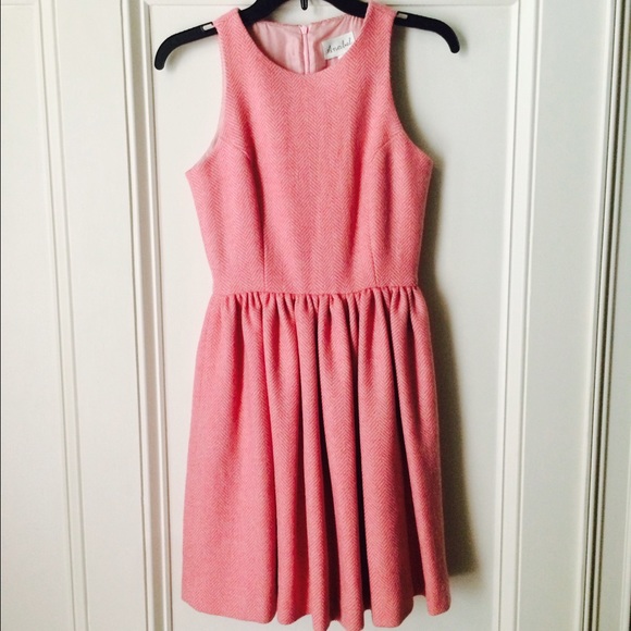 Anthropologie Dresses & Skirts - 🎉3x HP🎉 Anthropologie Anabel Pink Wool Dress