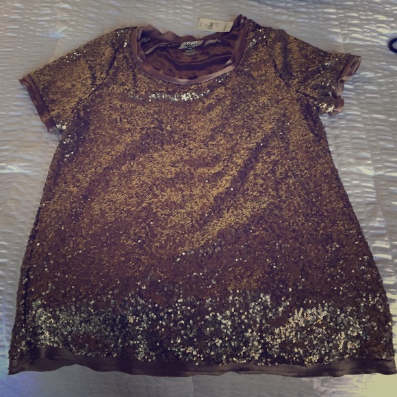 Lane Bryant Sequence Top