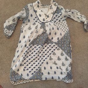 Zara Floral Baby Doll Dress