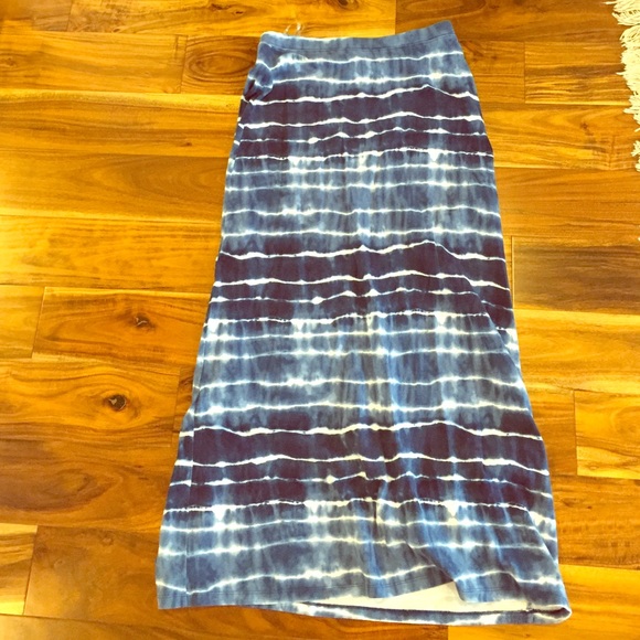 Tye dye maxi skirt