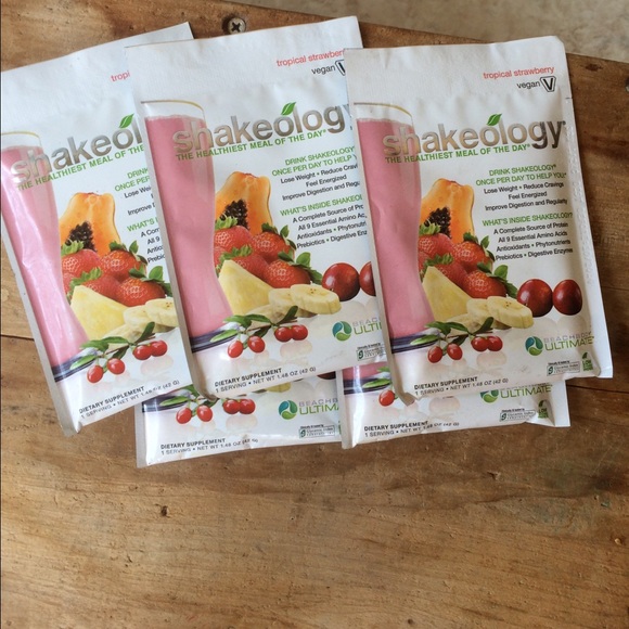 Shakeology Other - Shakeology single vegan Tropical strawberry
