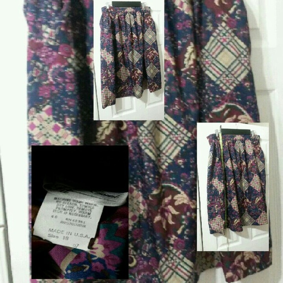 Beautiful print skirt