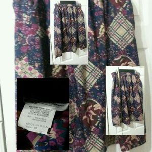 Beautiful print skirt