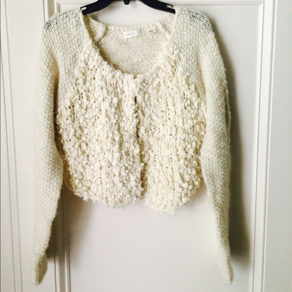 Anthropologie Sweaters - 🎉2x HP🎉 Anthropologie Cream Wool Sweater