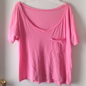 Pink loose top