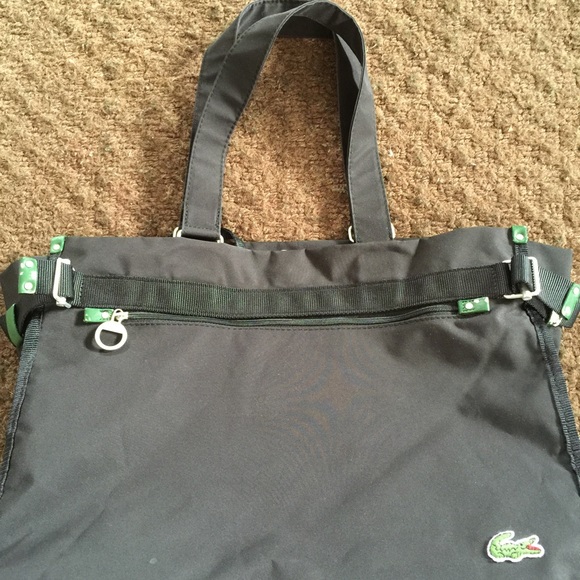 Lacoste nylon tote bag clearance