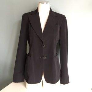 DKNY petite Black Blazer summer weight!!