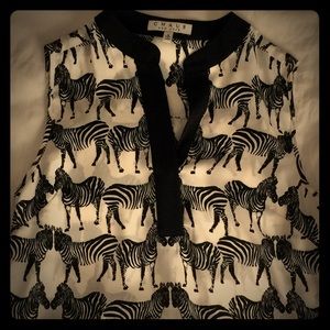 Cute Zebra Blouse
