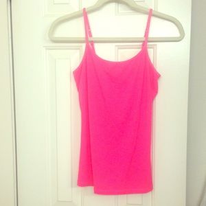 Hot Pink Bra Cami