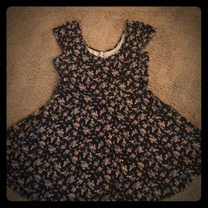 Floral skater dress