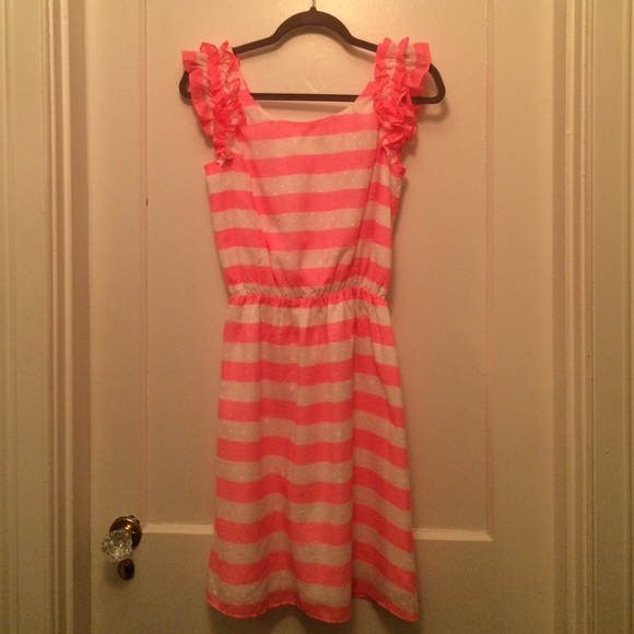 Lilly Pulitzer Pink and White Dress