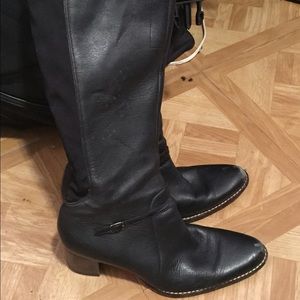 Timberland leather knee high boot