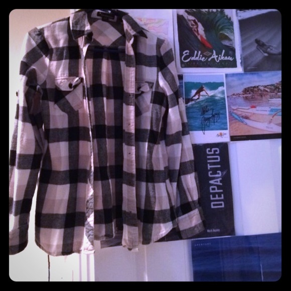 B & W flannel