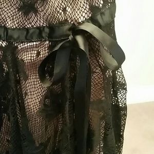 Sexy little thin cotton and lace tube top dress