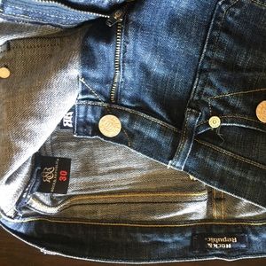 Rock & Republic boot cut denim jeans