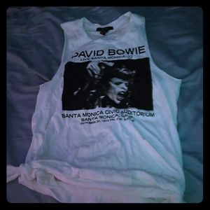 Forever 21 David Bowie tank