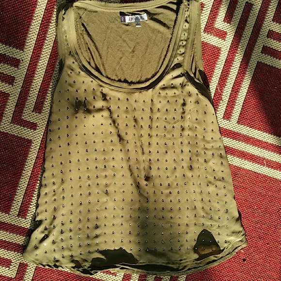 Jennifer Lopez bling tank top