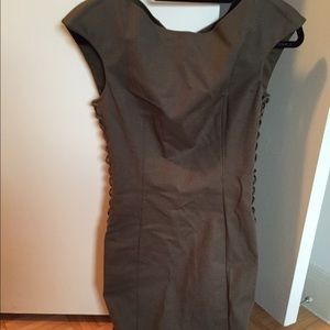 Mackage dress with lace-up sides and open back