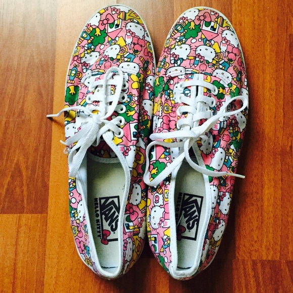 Vans Shoes - Pink Hello Kitty Vans