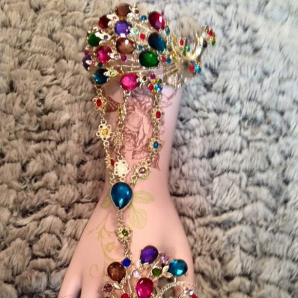 Adjustable Bracelet and ring combo