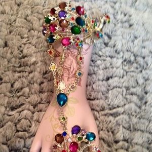 Adjustable Bracelet and ring combo