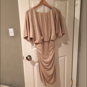 Reduced!!! Gold metallic dress.