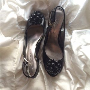 Black 4" Heels