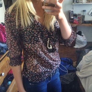 Floral blouse