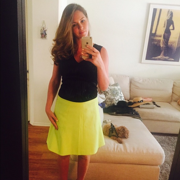 NWOT J crew flute skirt