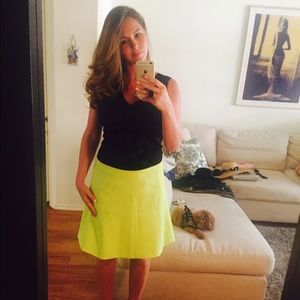 NWOT J crew flute skirt