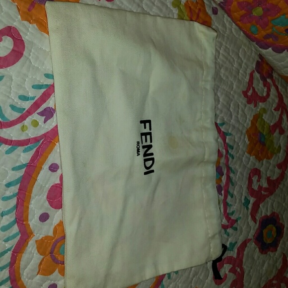 Fendi size small dust bag