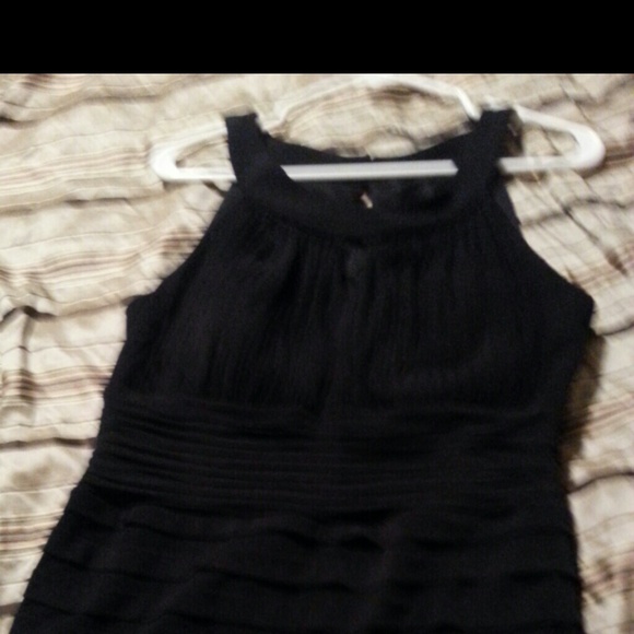 Black cocktail dress