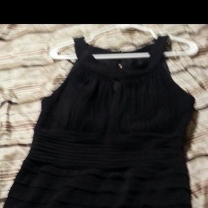 Black cocktail dress