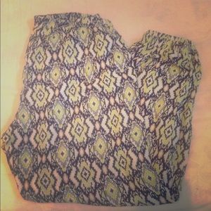 Printed Slouchy Pants