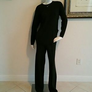 Wool pant suit