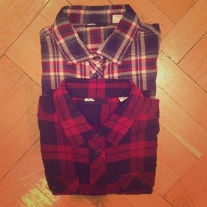 Urban Outfitters BDG Flannels