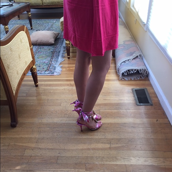 Pucci sandals: Satin Pink-Kid Peonia - Picture 3 of 3