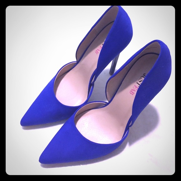 Gorgeous cobalt blue heels